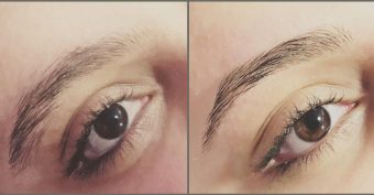 Eyebrow Brow Design at Nataya Beauty Manchester using Lycon precision wax eyebrow shaping Lycon wax design brows nataya beauty manchester
