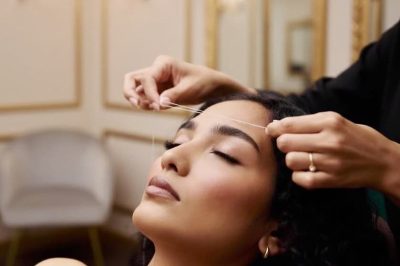 Eyebrow and face Threading Manchester city centre salon